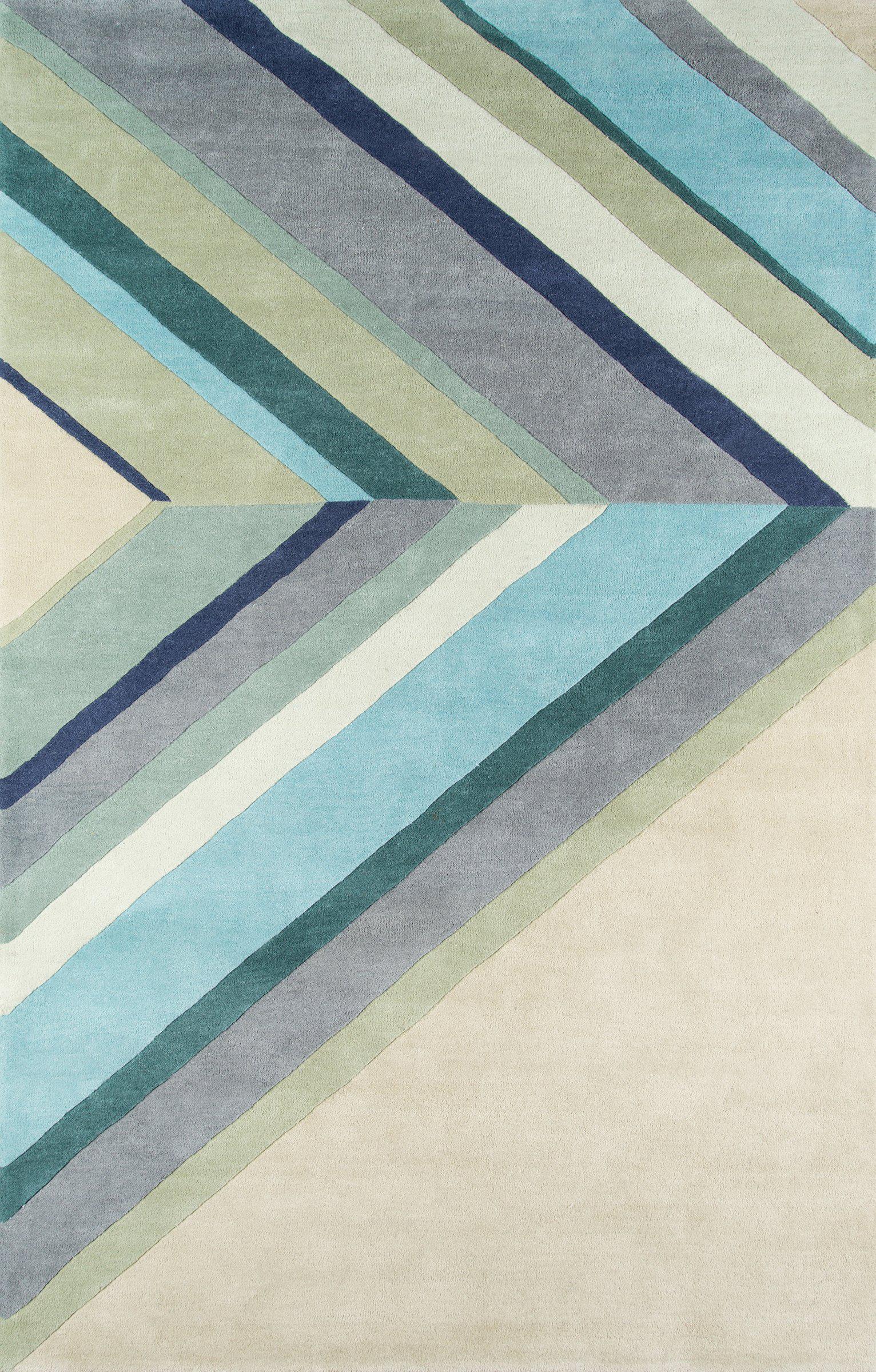 Novogratz by Momeni Delmar DEL-5 Ultralight Blue Area Rug-Area Rug-Momeni-2'3" X 8' Runner-The Rug Truck