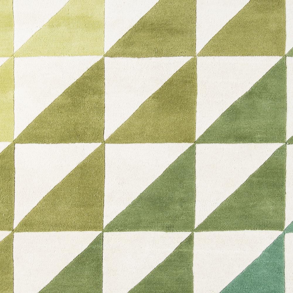 Novogratz by Momeni Delmar DEL-6 Agatha Side Triangle Lime Area Rug-Area Rug-Momeni-The Rug Truck