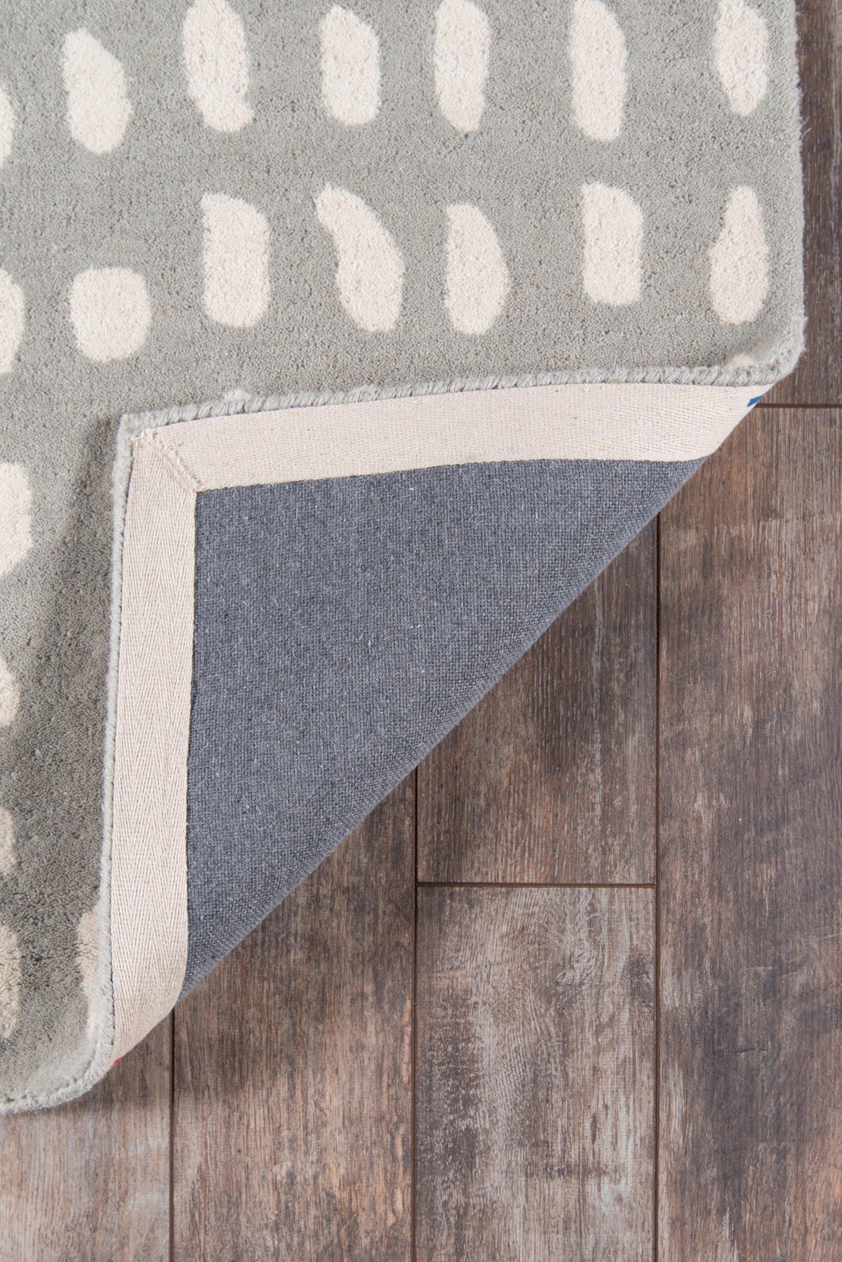 Novogratz by Momeni Delmar DEL11 Boho Dots Grey Area Rug-Area Rug-Momeni-The Rug Truck