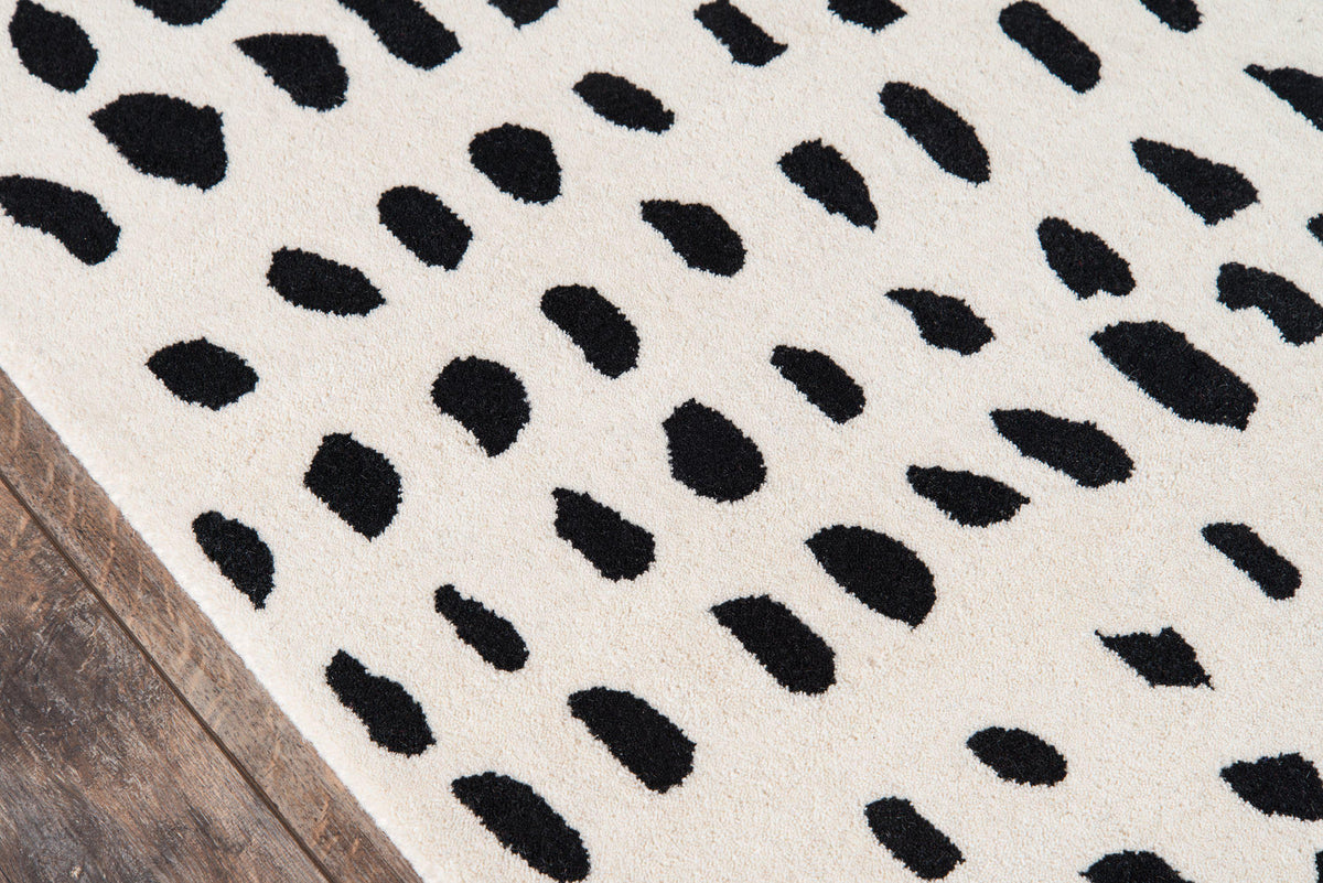 Novogratz by Momeni Delmar DEL11 Boho Dots Ivory Area Rug-Area Rug-Momeni-The Rug Truck