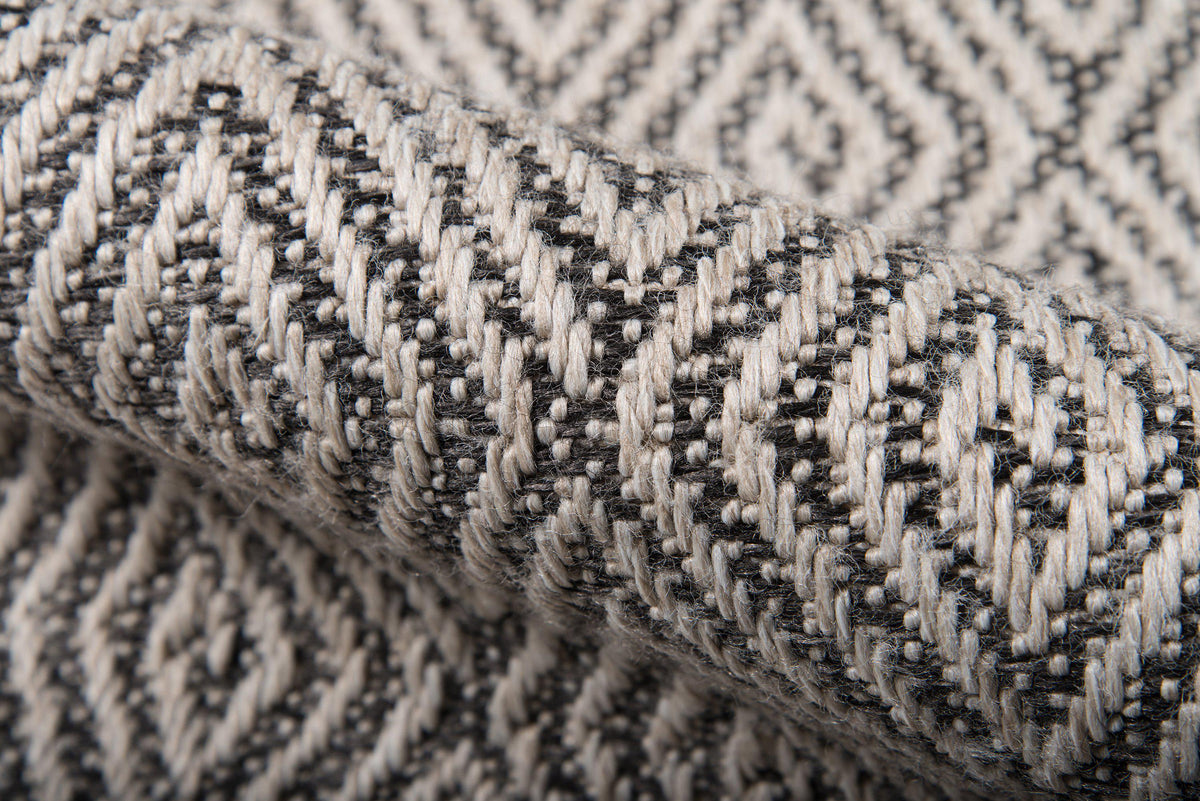 Erin Gates Downeast DOW-6 Wells Charcoal Area Rug ( 7&#39;10&quot; X 10&#39;10&quot; )