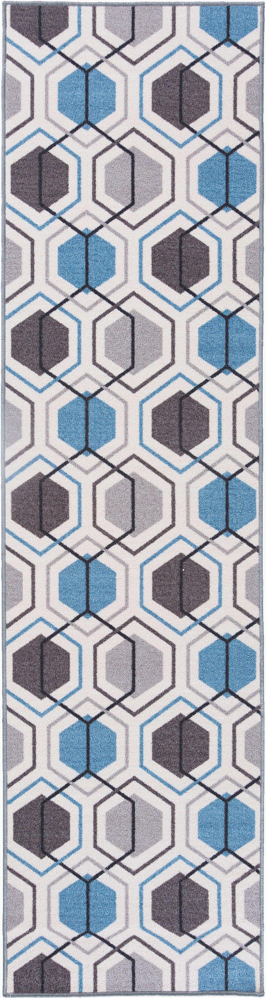 Avora 511 Blue Area Rug-Area Rug-World Rug Gallery-1&#39;10&quot; x 7&#39;-The Rug Truck