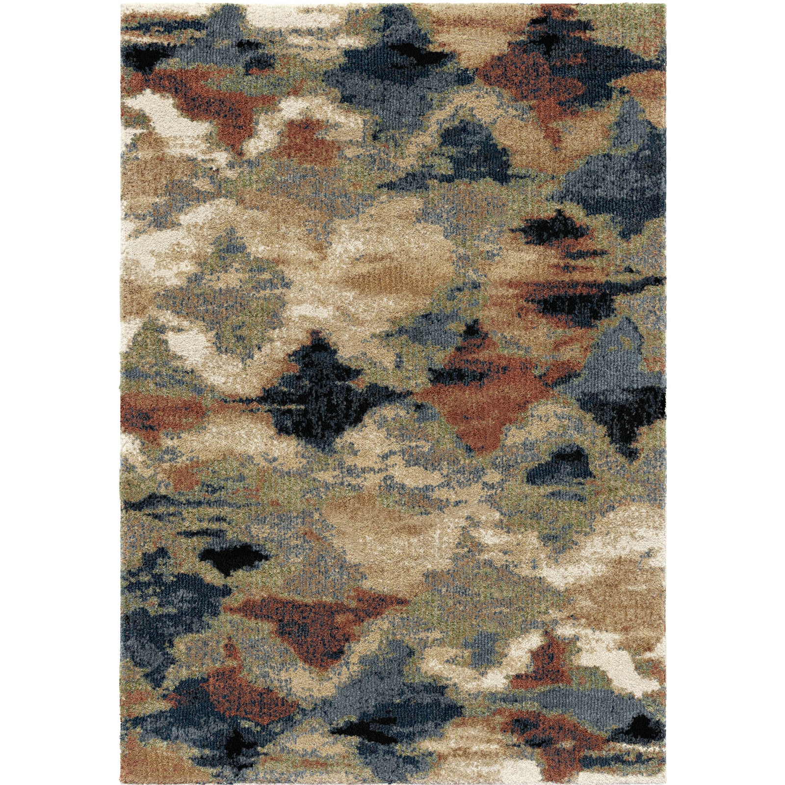Palmetto Living Next Generation Diamond Heather Sunshine Area Rug - 7'10" x 10'10"