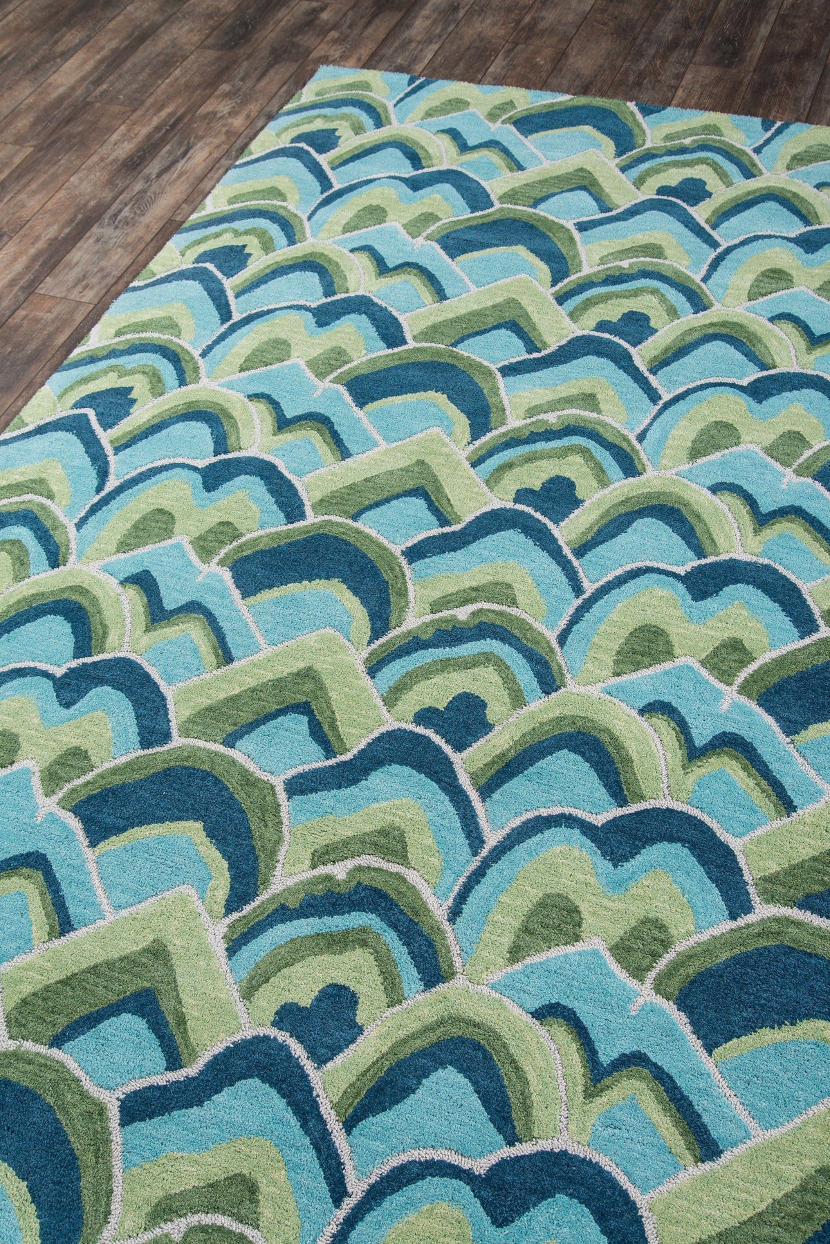 Madcap Cottage by Momeni Embrace Cloud Club Green Area Rug-Area Rug-Momeni-The Rug Truck