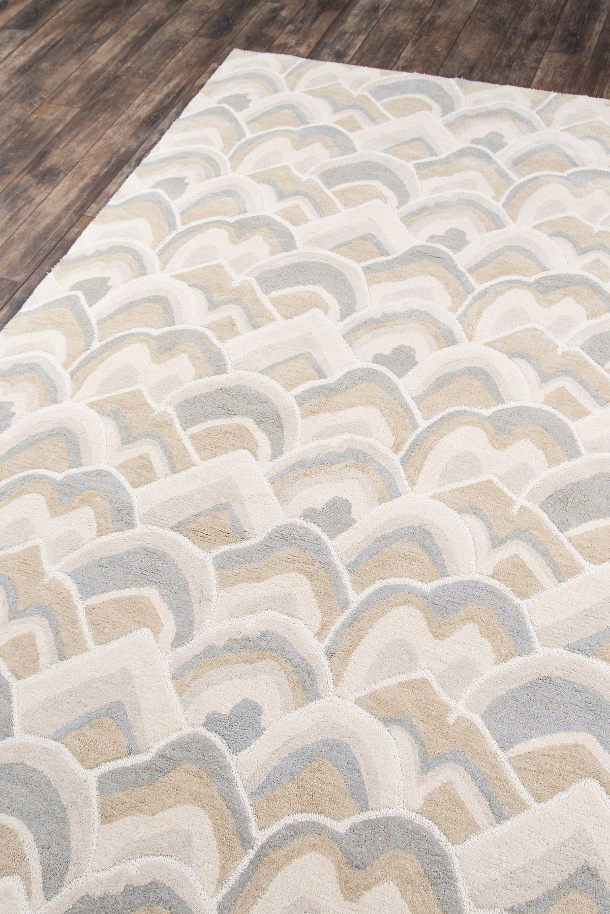 Madcap Cottage by Momeni Embrace Cloud Club Taupe Area Rug-Area Rug-Momeni-The Rug Truck
