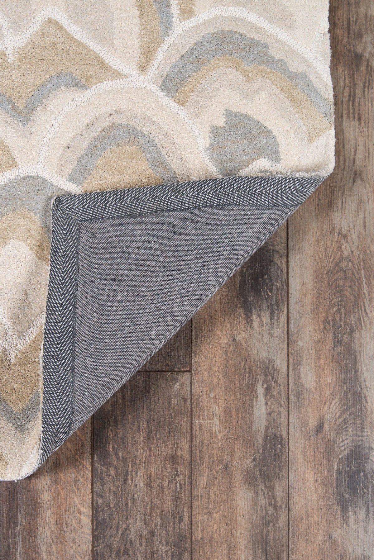Madcap Cottage by Momeni Embrace Cloud Club Taupe Area Rug-Area Rug-Momeni-The Rug Truck