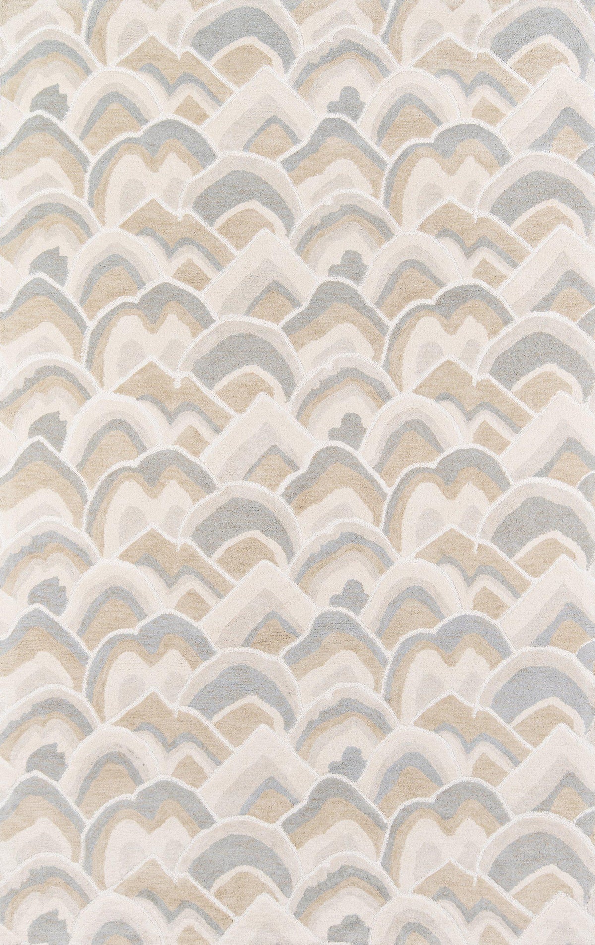 Madcap Cottage by Momeni Embrace Cloud Club Taupe Area Rug-Area Rug-Momeni-2&#39; X 3&#39;-The Rug Truck