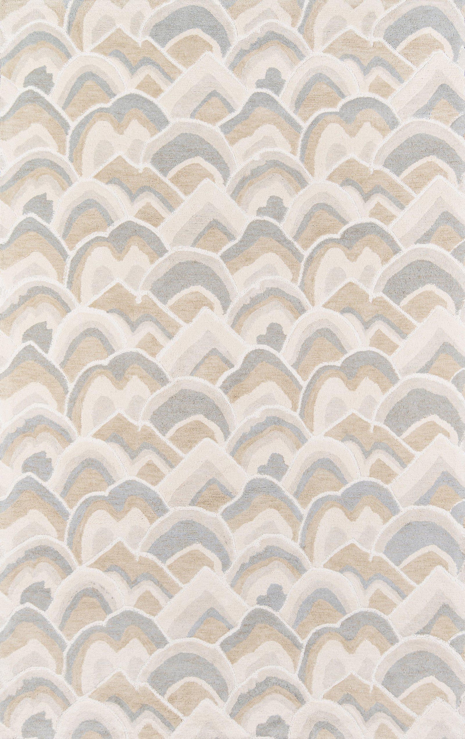 Madcap Cottage by Momeni Embrace Cloud Club Taupe Area Rug-Area Rug-Momeni-2' X 3'-The Rug Truck