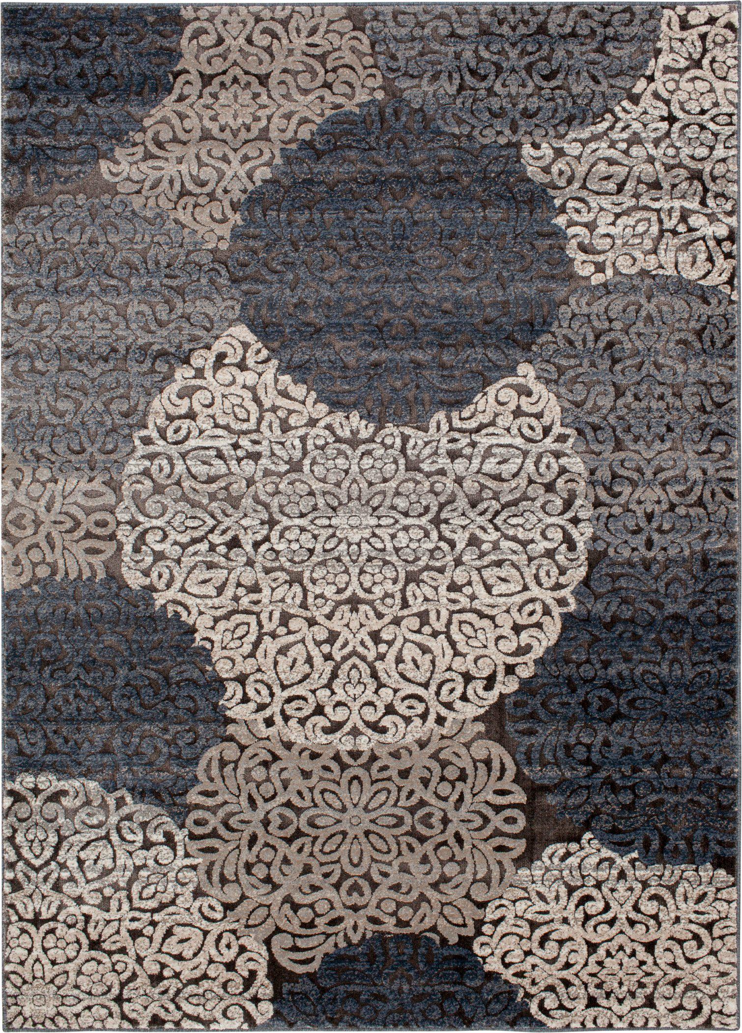 Trisha Yearwood Home Enjoy - Mallory - Chalk/Nightfall-Area Rug-Trisha Yearwood Home-The Rug Truck