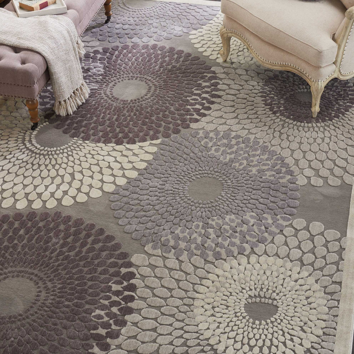 Illuminate IL04 Grey Area Rug-Area Rug-The Rug Truck-The Rug Truck