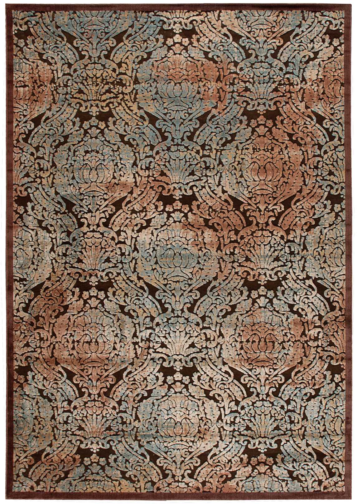 Illuminate IL09 Chocolate Area Rug-Area Rug-The Rug Truck-7&#39;9&quot; x 10&#39;10&quot;-The Rug Truck