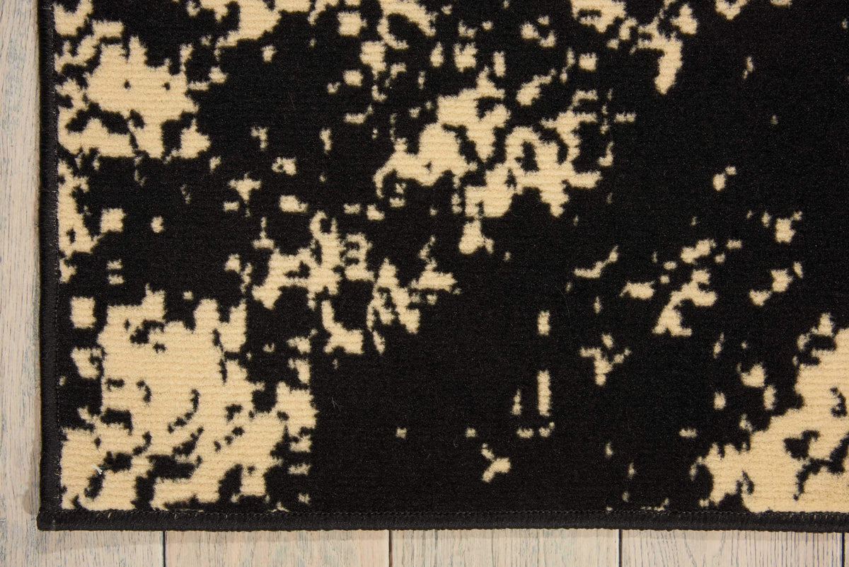 Grafix GRF01 Cream Black Area Rug-Area Rug-Nourison-The Rug Truck
