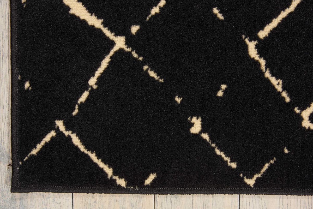Grafix GRF04 Black Area Rug-Area Rug-Nourison-The Rug Truck