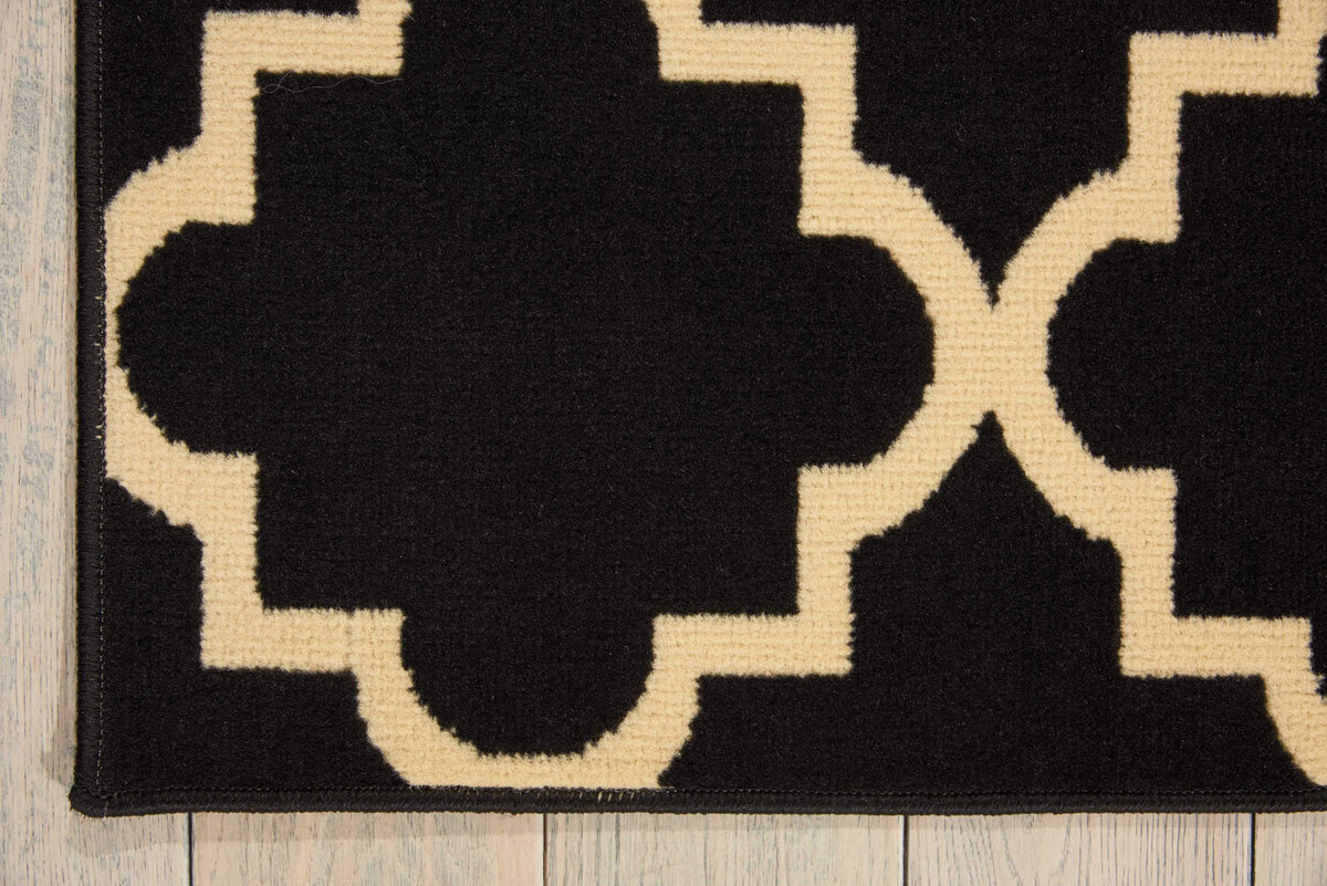 Grafix GRF08 Black Area Rug-Area Rug-Nourison-The Rug Truck
