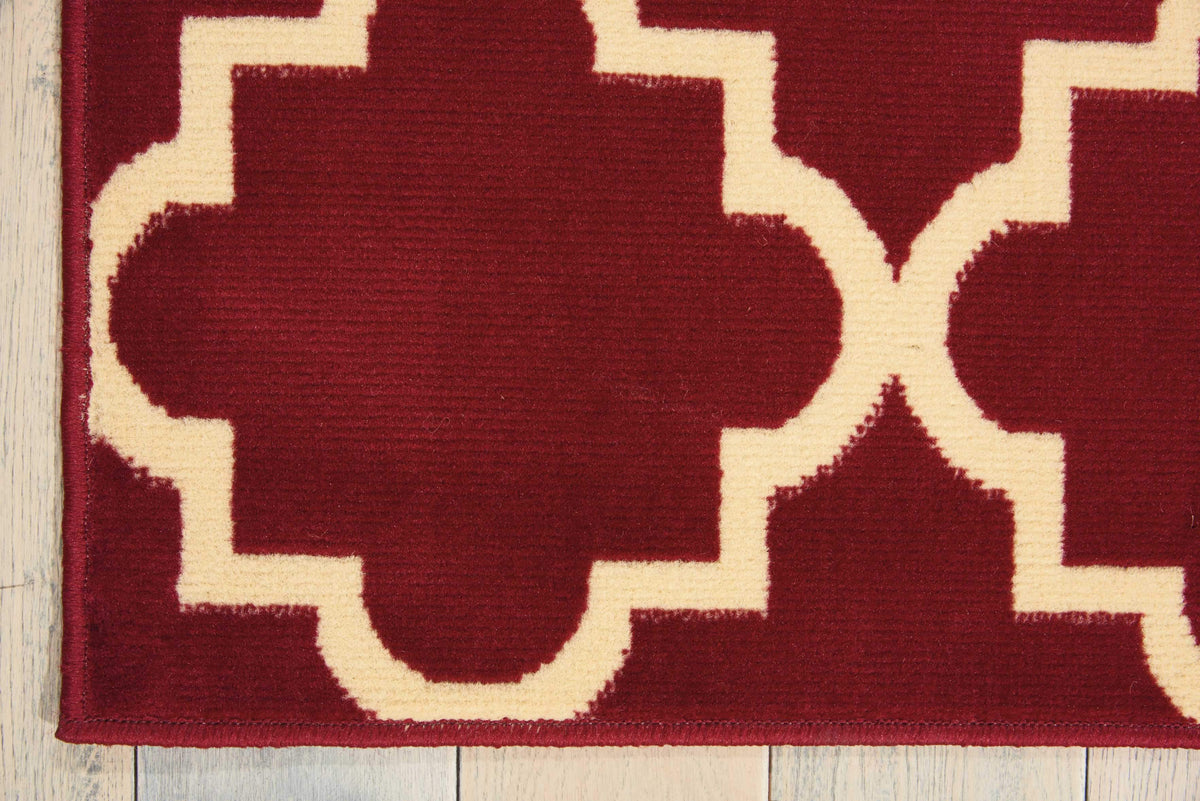 Grafix GRF08 Red Area Rug-Area Rug-Nourison-The Rug Truck