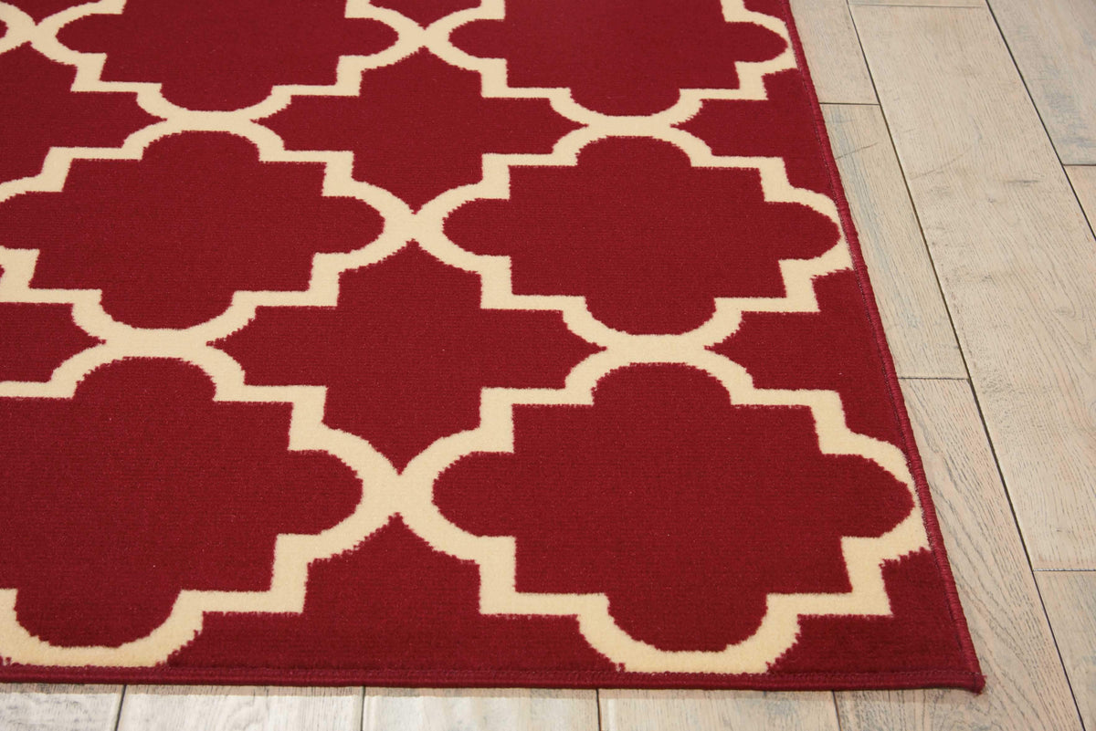 Grafix GRF08 Red Area Rug-Area Rug-Nourison-The Rug Truck
