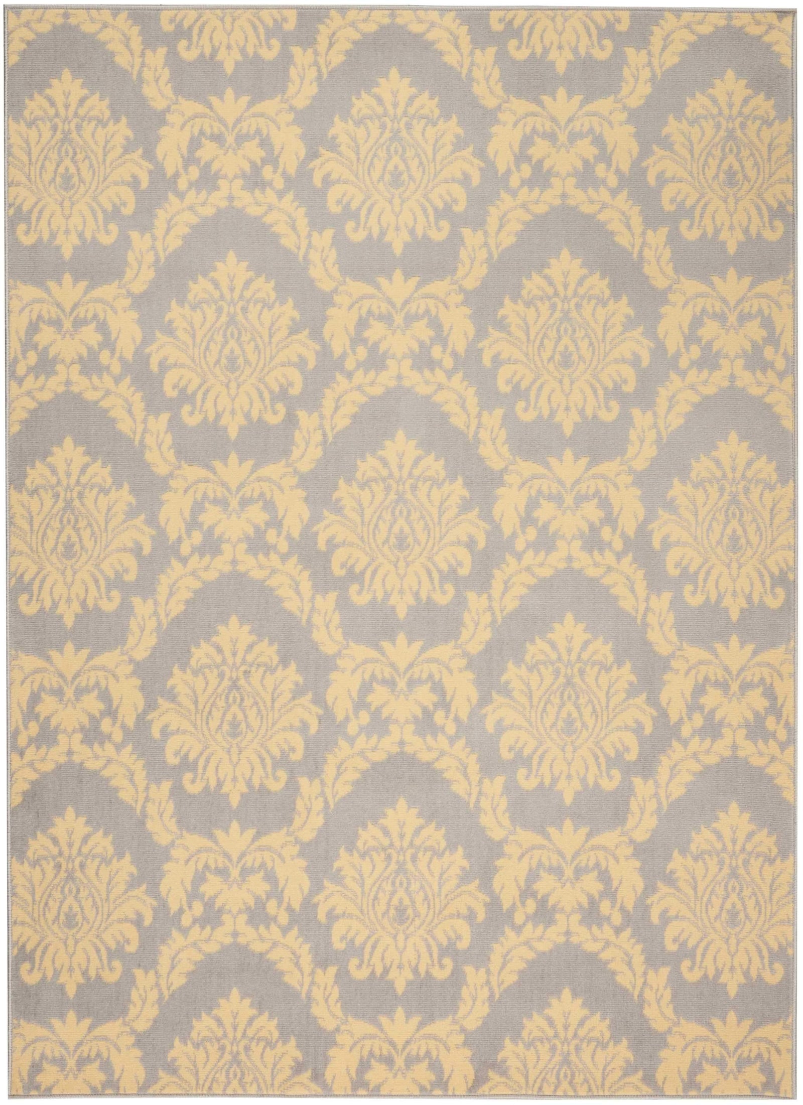 Grafix GRF11 Grey Area Rug-Area Rug-Nourison-5'3" x 7'3"-The Rug Truck