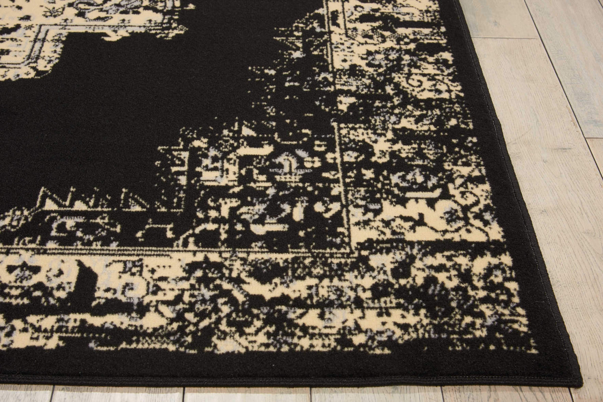 Grafix GRF14 Black Area Rug-Area Rug-Nourison-The Rug Truck