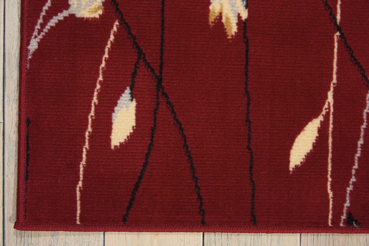 Grafix GRF15 Red Area Rug-Area Rug-Nourison-The Rug Truck