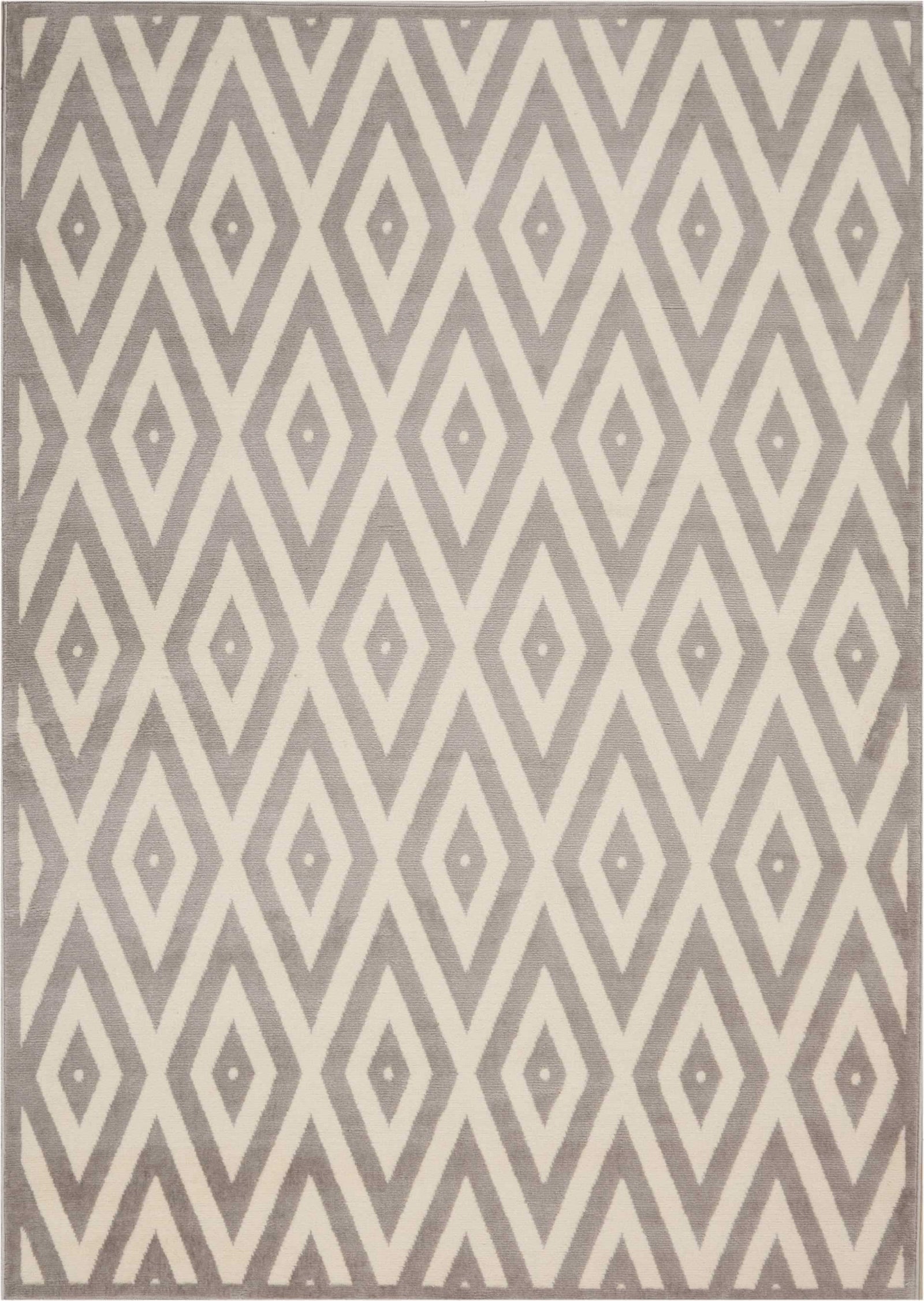Grafix GRF18 White/Grey Area Rug-Area Rug-Nourison-5'3" x 7'3"-The Rug Truck