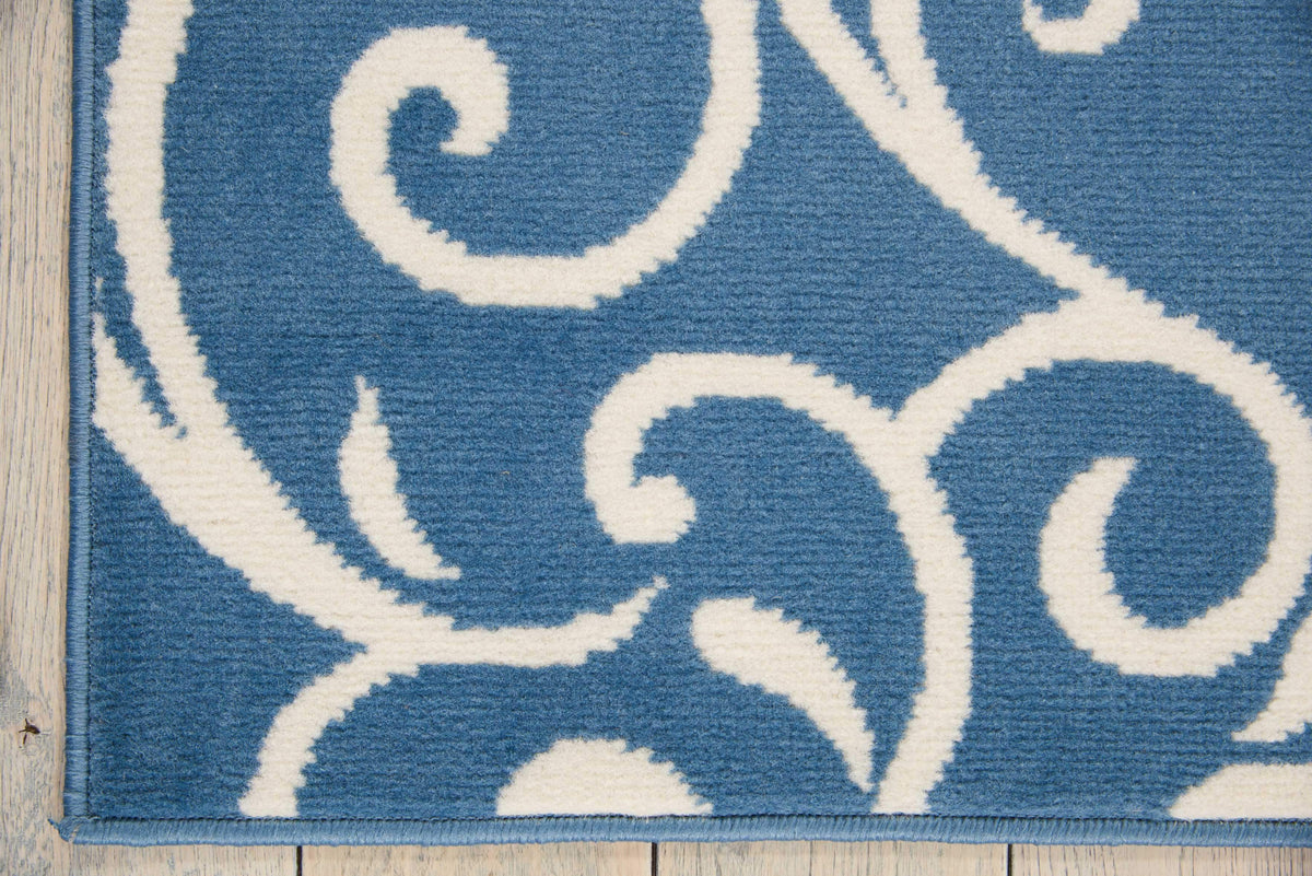 Grafix GRF19 Blue Area Rug-Area Rug-Nourison-The Rug Truck