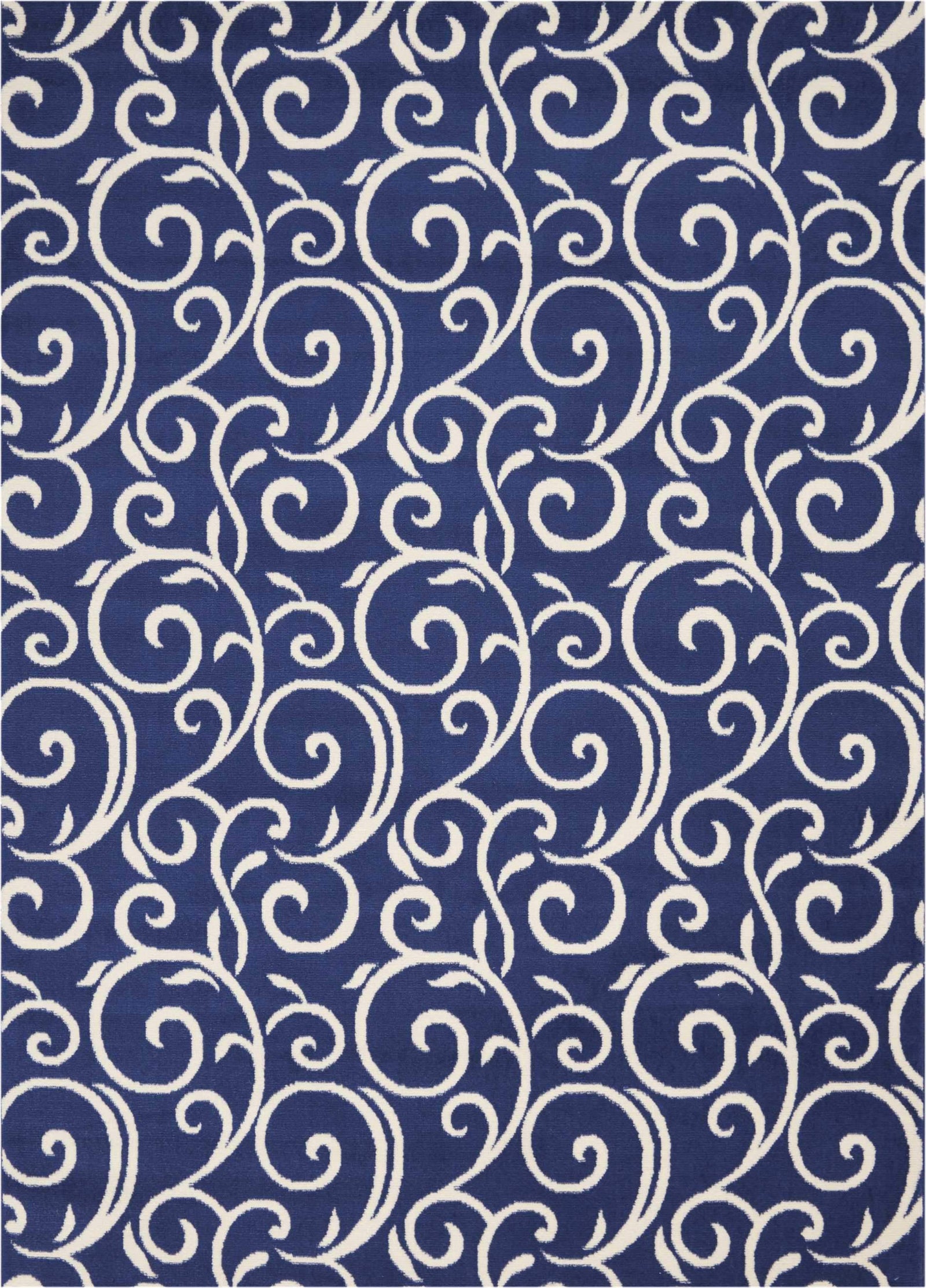 Grafix GRF19 Navy Area Rug-Area Rug-Nourison-5'3" x 7'3"-The Rug Truck