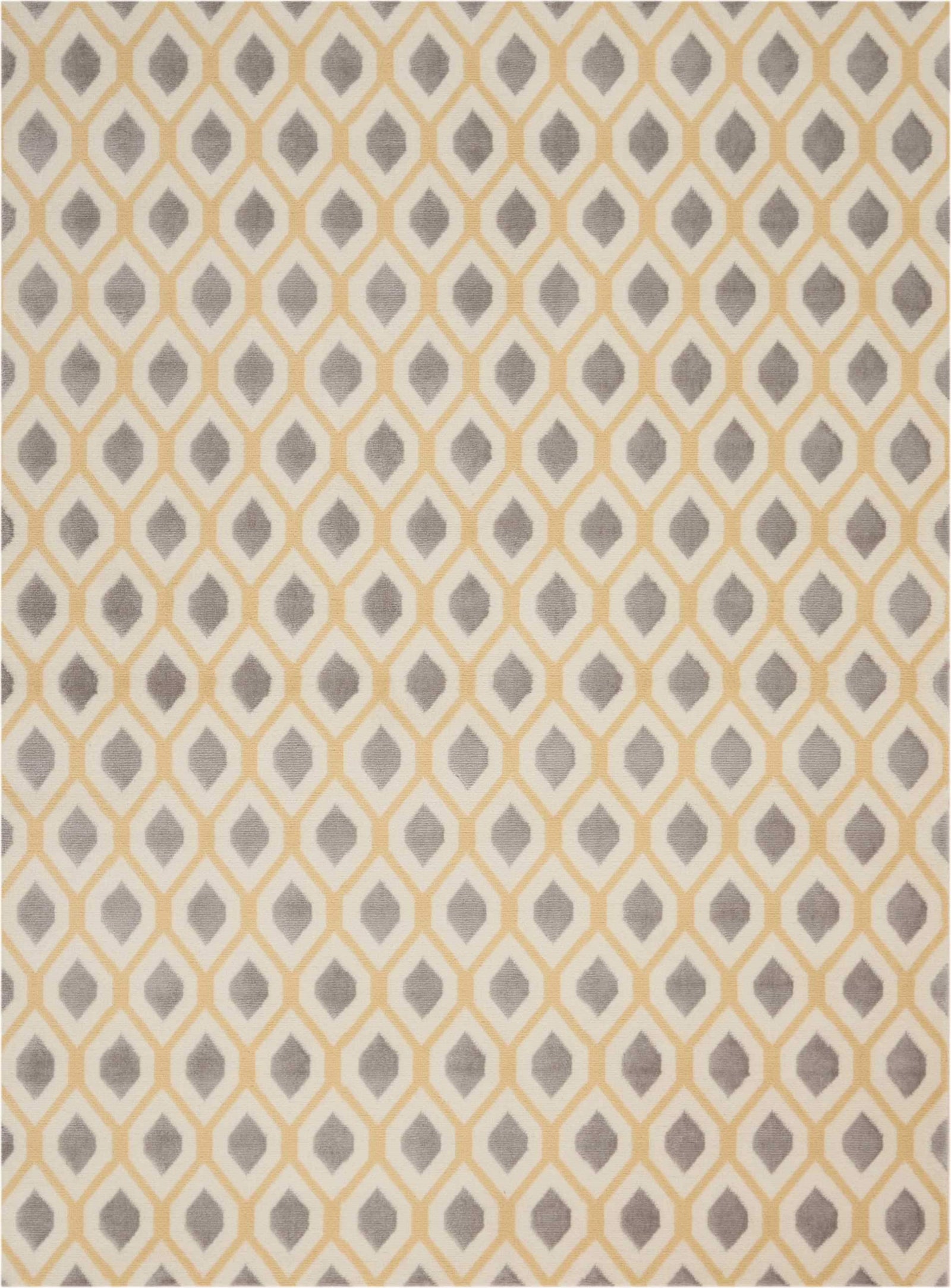 Grafix GRF22 White Area Rug-Area Rug-Nourison-5'3" x 7'3"-The Rug Truck