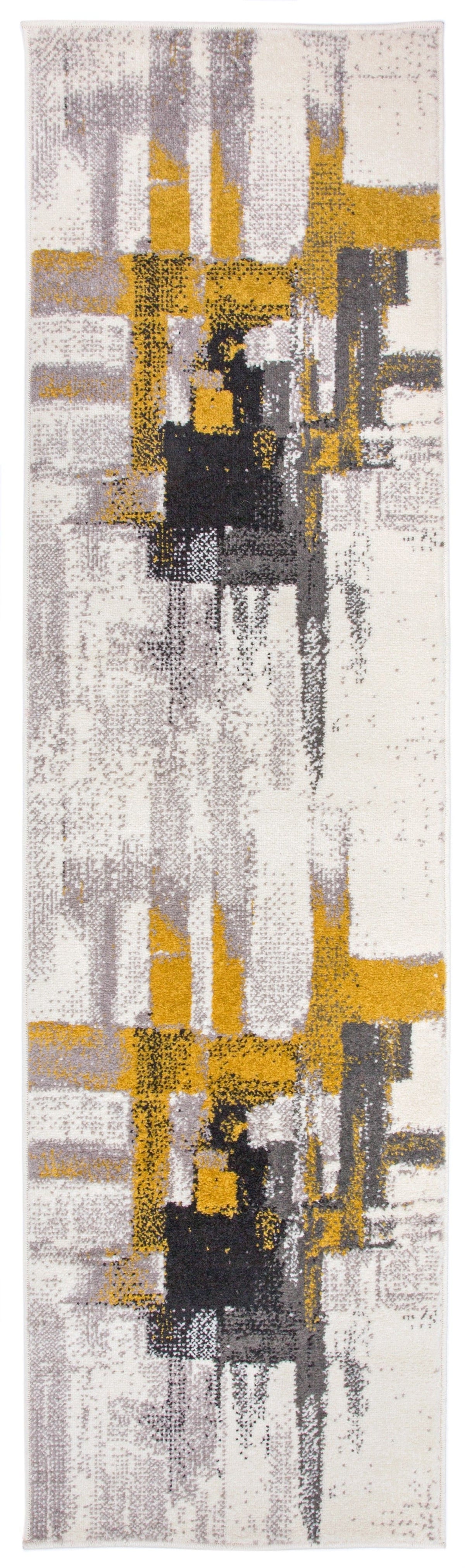 Nevada 950 Gold Area Rug-Area Rug-World Rug Gallery-2&#39; x 7&#39;-The Rug Truck