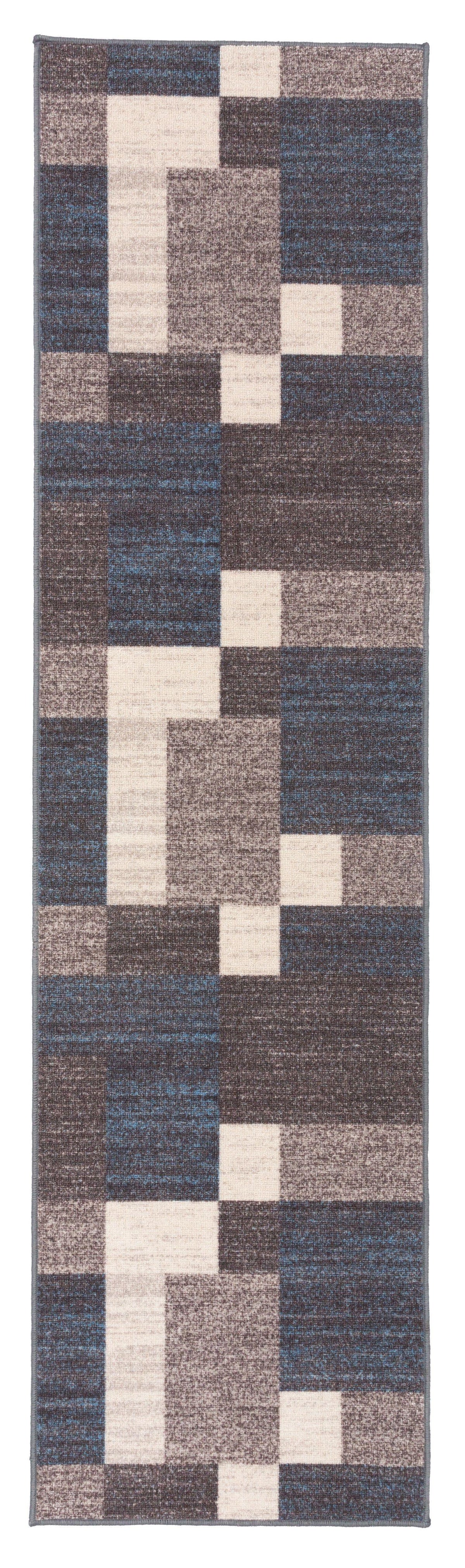 Avora 506 Blue Area Rug-Area Rug-World Rug Gallery-1&#39;10&quot; x 7&#39;-The Rug Truck