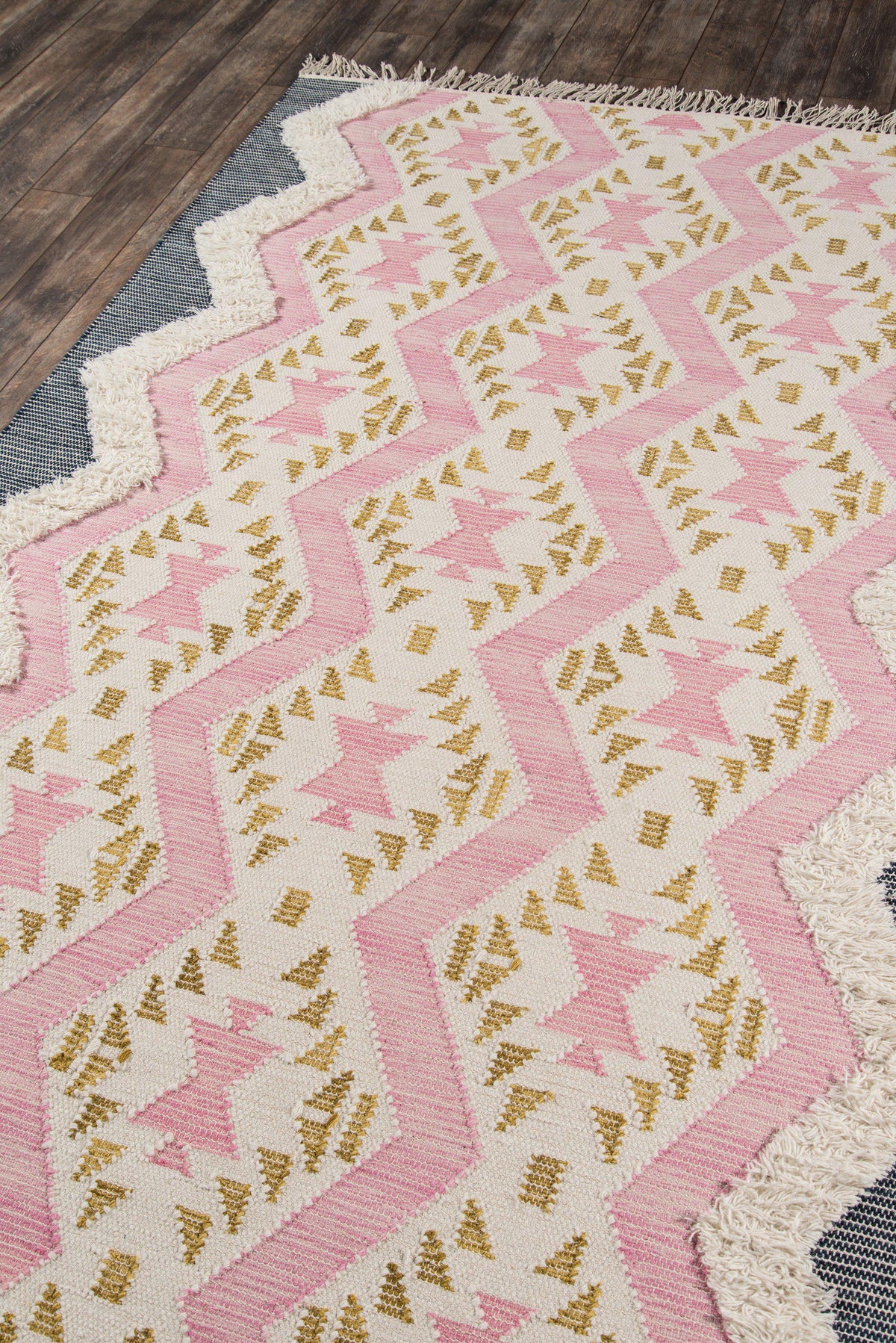 Novogratz Indio IND-1 Pink Area Rug ( 7&#39;6&quot; X 9&#39;6&quot;)