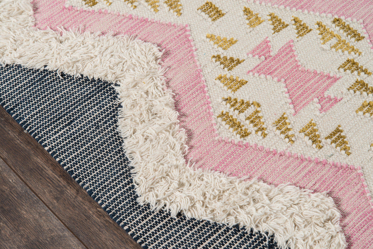Novogratz Indio IND-1 Pink Area Rug ( 7&#39;6&quot; X 9&#39;6&quot;)
