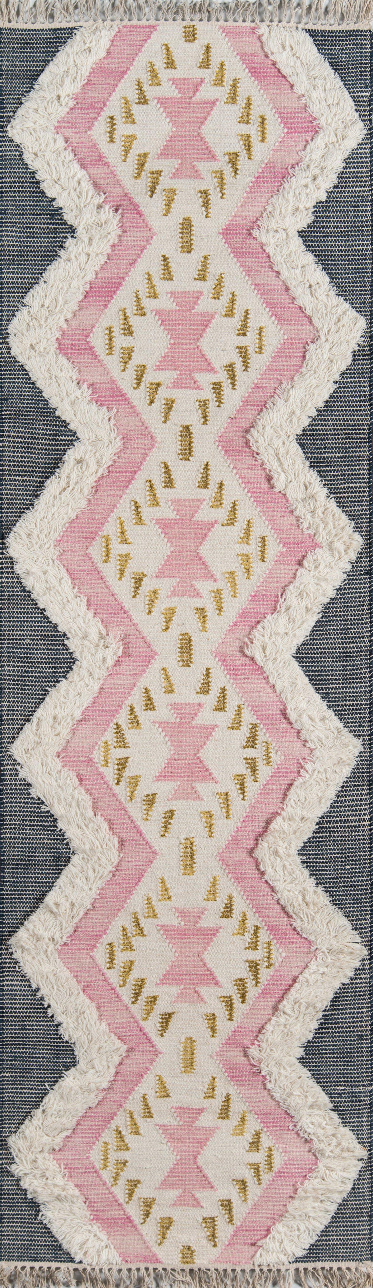 Novogratz Indio IND-1 Pink Area Rug ( 7&#39;6&quot; X 9&#39;6&quot;)