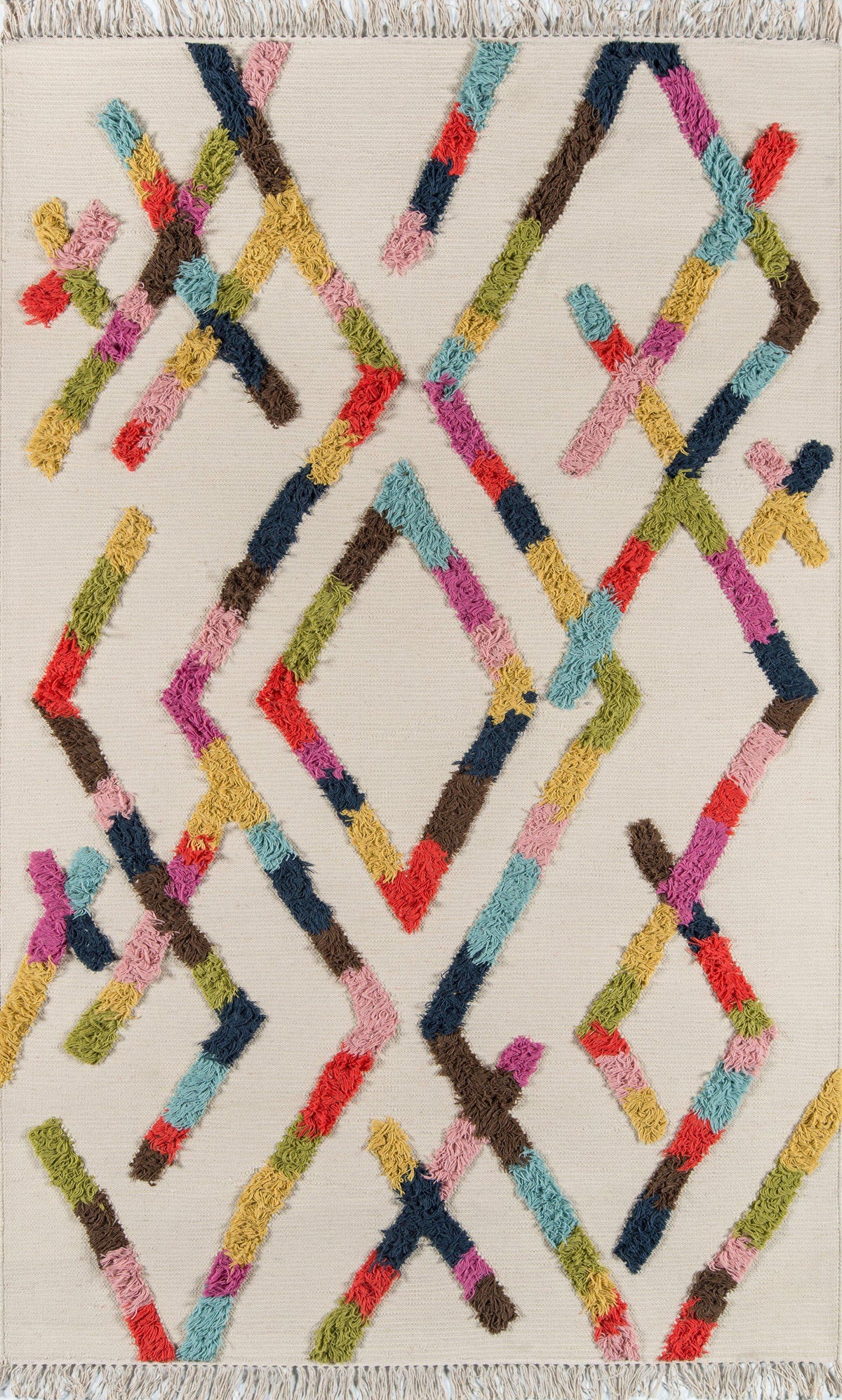 Novogratz Indio IND-3 Multi Area Rug ( 7&#39;6&quot; X 9&#39;6&quot;)