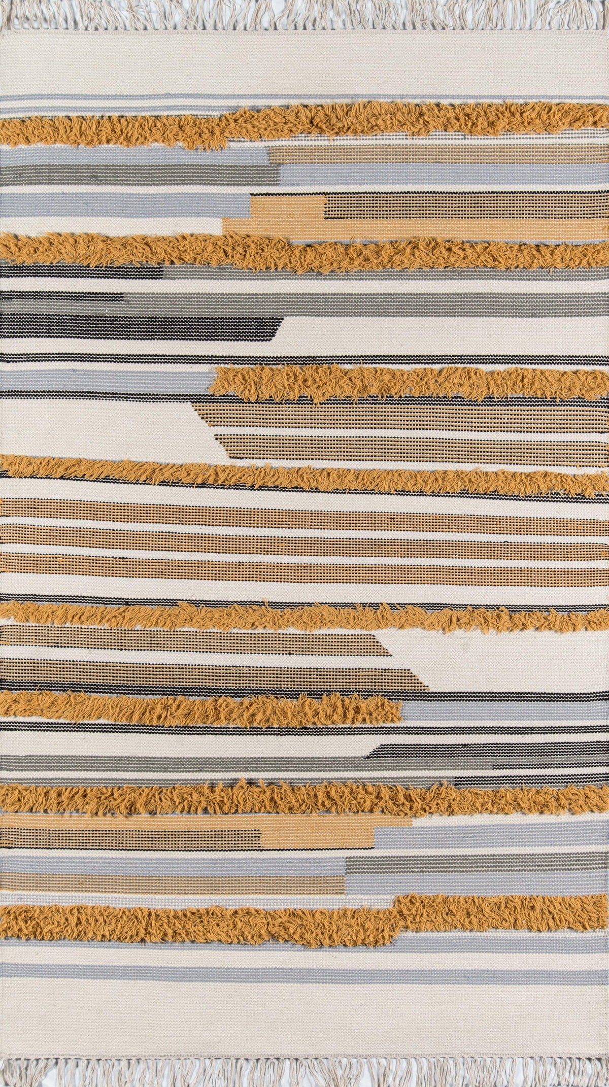 Novogratz Indio IND-6 Mustard Area Rug ( 7&#39;6&quot; X 9&#39;6&quot;)