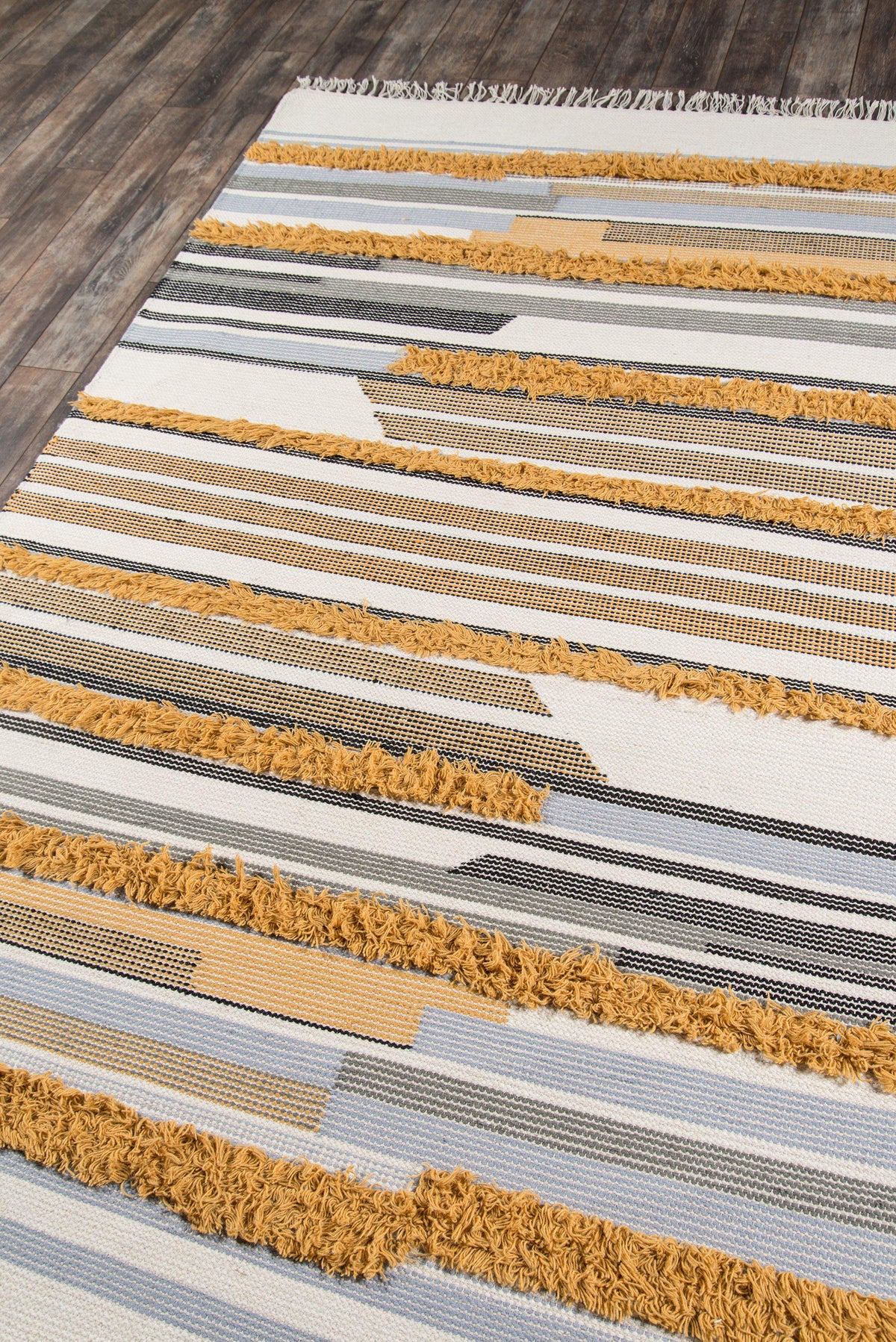 Novogratz Indio IND-6 Mustard Area Rug ( 7&#39;6&quot; X 9&#39;6&quot;)