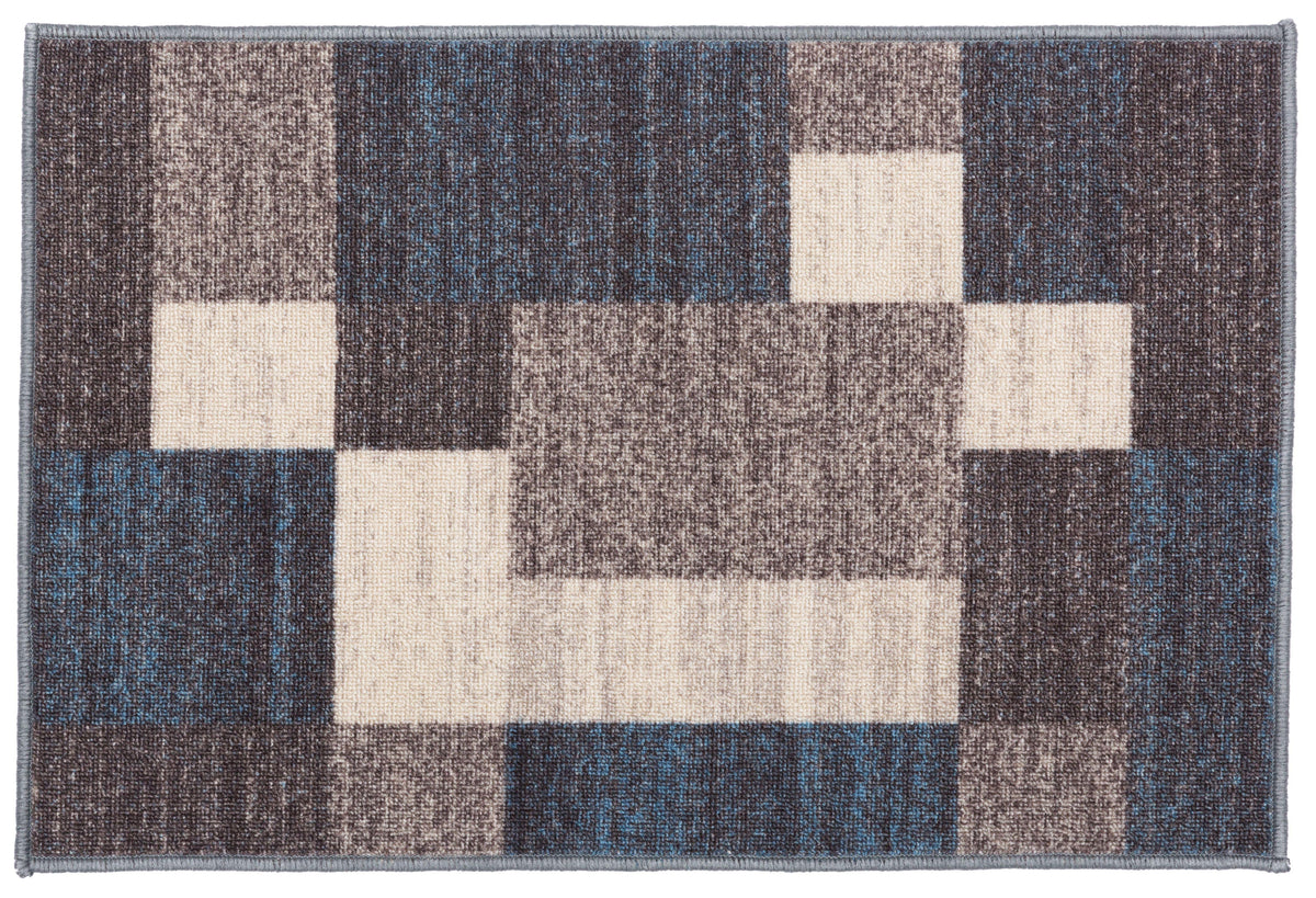 Avora 506 Blue Area Rug-Area Rug-World Rug Gallery-1&#39;8&quot; x 2&#39;6&quot;-The Rug Truck