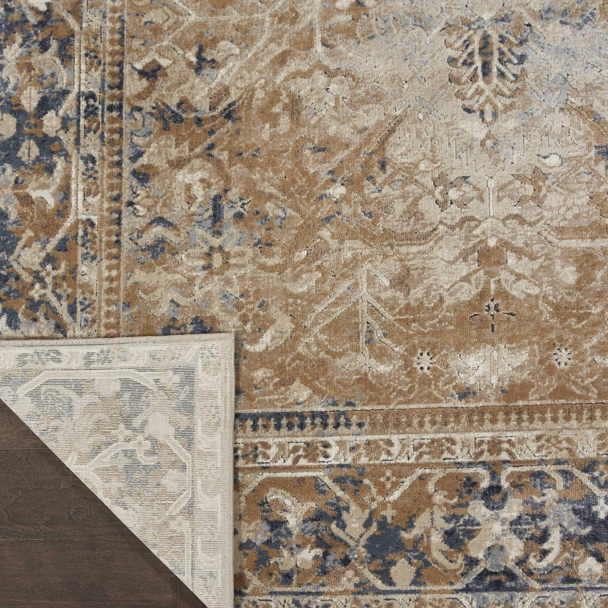 kathy ireland HOME Malta Taupe Area Rug-Area Rug-kathy ireland HOME-The Rug Truck