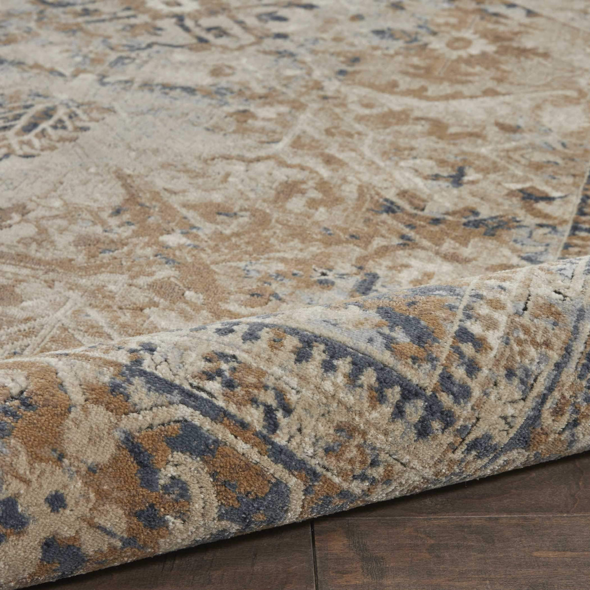 kathy ireland HOME Malta Taupe Area Rug-Area Rug-kathy ireland HOME-The Rug Truck