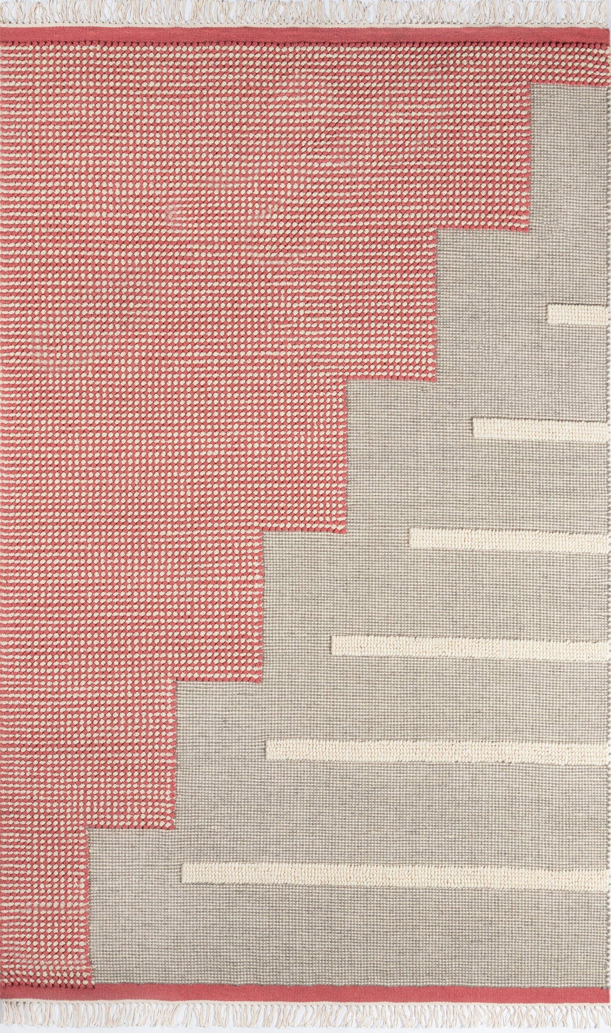 Novogratz Karl KRL-1 Pink Area Rug ( 7&#39;9&quot; X 9&#39;9&quot;)