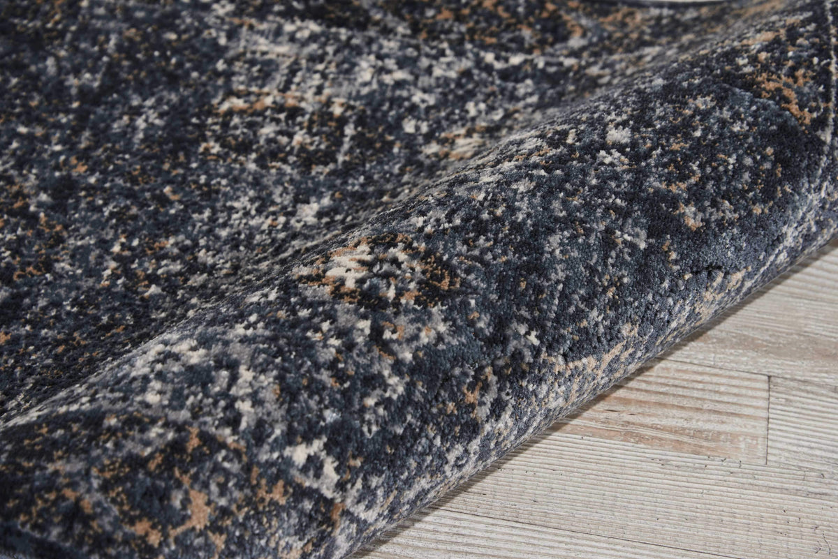 kathy ireland HOME Malta Navy Area Rug-Area Rug-kathy ireland HOME-The Rug Truck