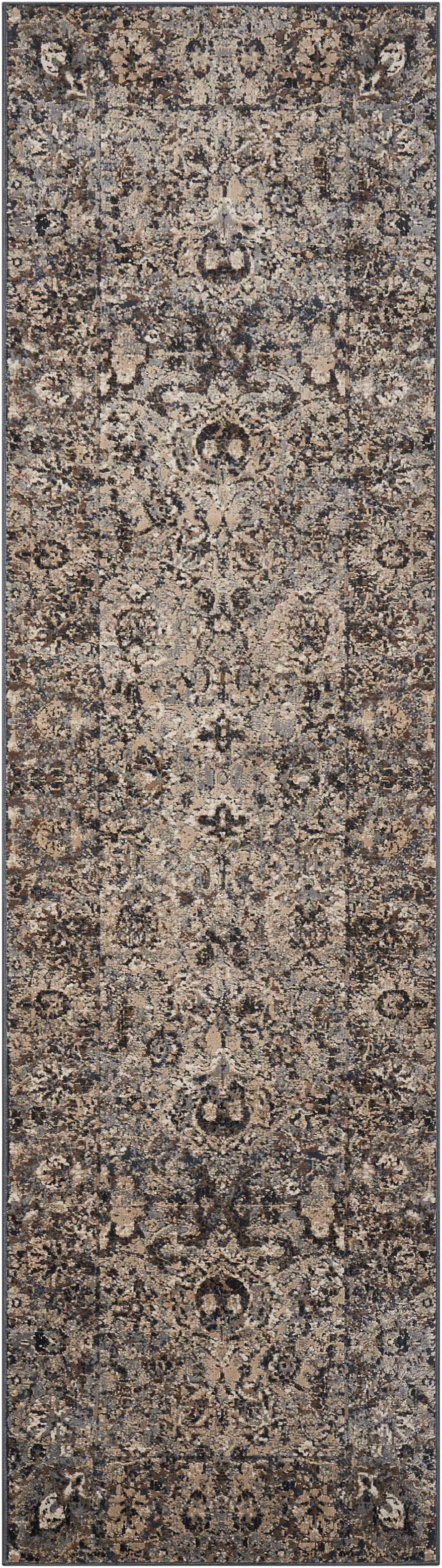 kathy ireland HOME Malta Slate Area Rug-Area Rug-kathy ireland HOME-2&#39;2&quot; x 7&#39;7&quot;-The Rug Truck