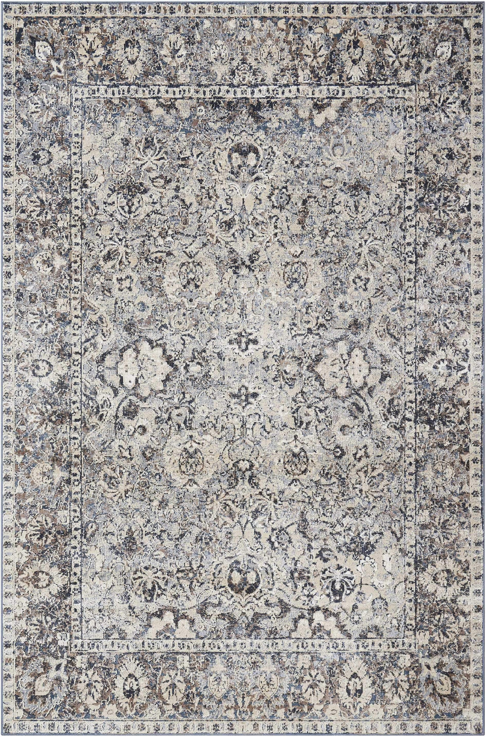 kathy ireland HOME Malta Slate Area Rug-Area Rug-kathy ireland HOME-3'11" x 5'7"-The Rug Truck