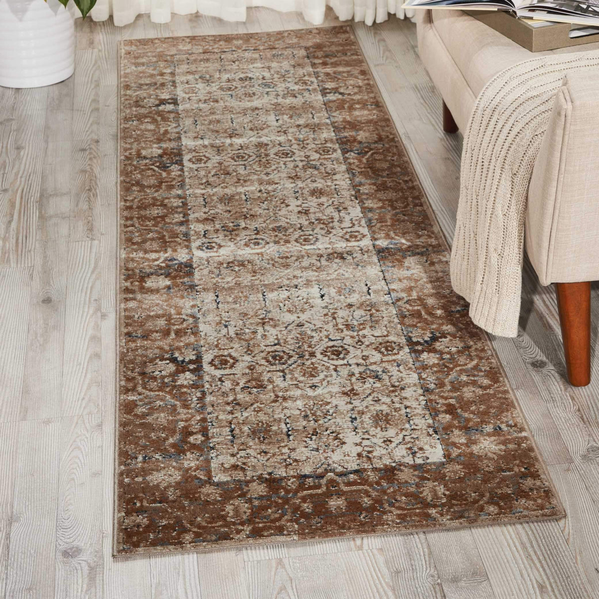 kathy ireland HOME Malta MAI04 Taupe Area Rug-Area Rug-kathy ireland HOME-The Rug Truck