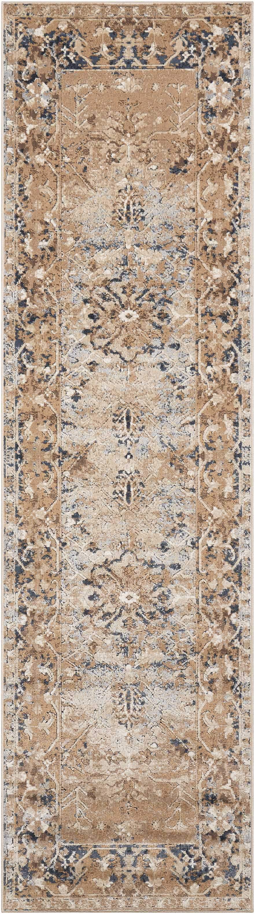 kathy ireland HOME Malta Taupe Area Rug-Area Rug-kathy ireland HOME-2&#39;2&quot; x 7&#39;7&quot;-The Rug Truck