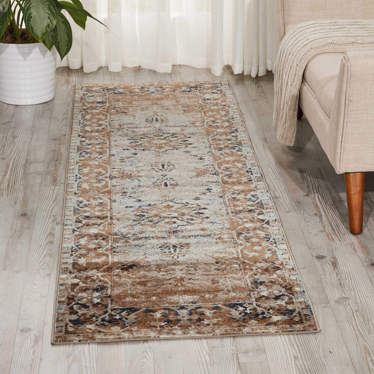 kathy ireland HOME Malta Taupe Area Rug-Area Rug-kathy ireland HOME-The Rug Truck