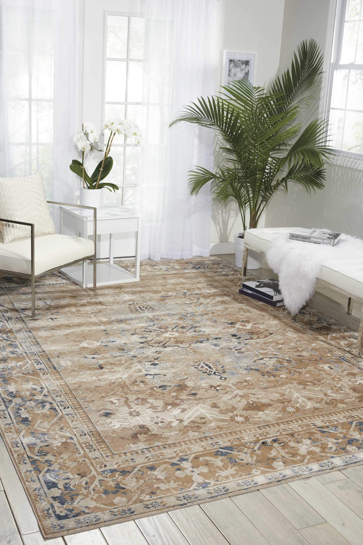 kathy ireland HOME Malta Taupe Area Rug-Area Rug-kathy ireland HOME-The Rug Truck