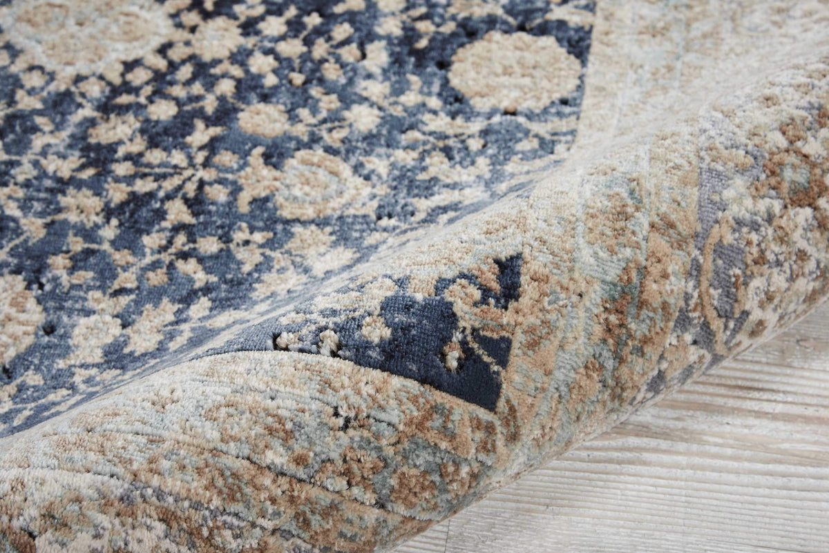 kathy ireland HOME Malta Navy Area Rug-Area Rug-kathy ireland HOME-The Rug Truck