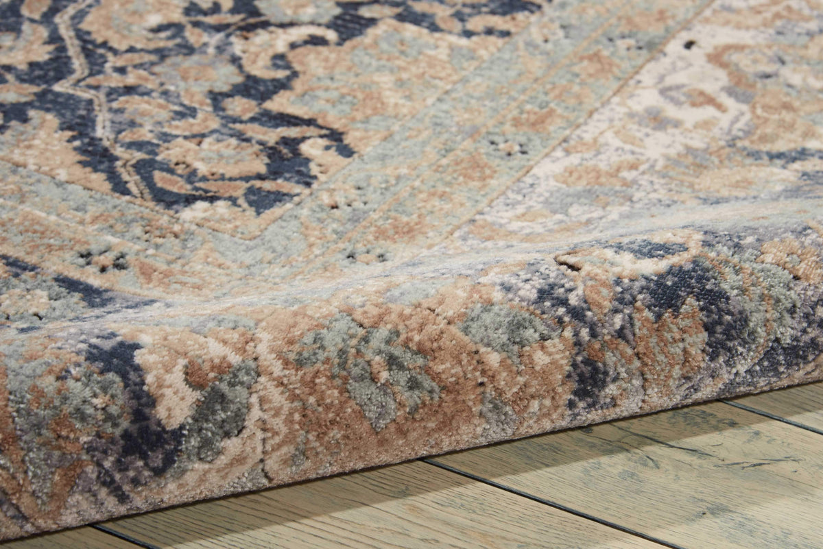 kathy ireland HOME Malta Navy Area Rug-Area Rug-kathy ireland HOME-The Rug Truck