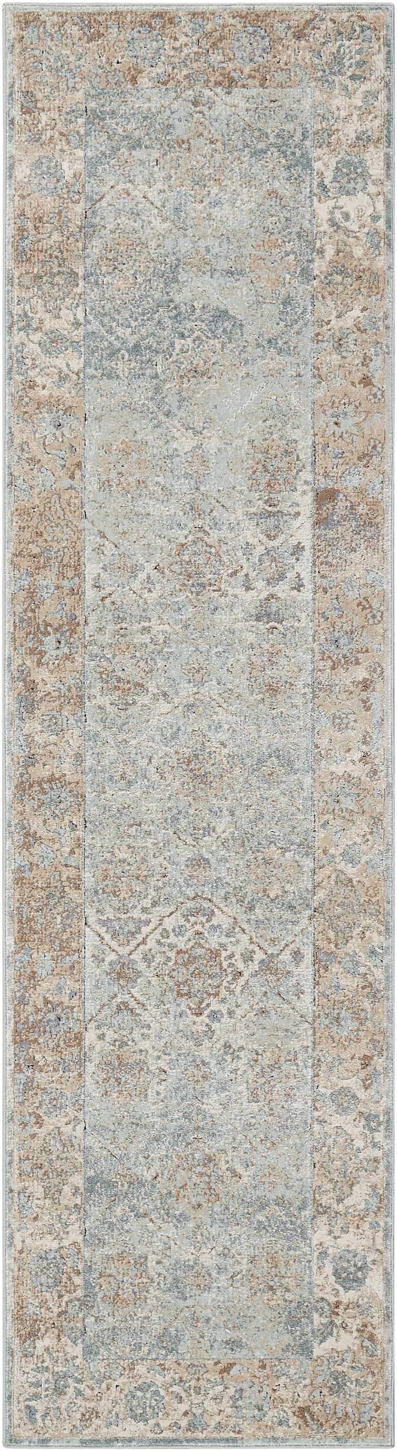 kathy ireland HOME Malta Slate Area Rug-Area Rug-kathy ireland HOME-2&#39;2&quot; x 7&#39;7&quot;-The Rug Truck