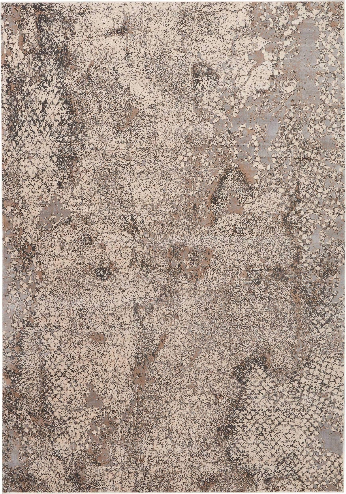 kathy ireland HOME Heritage Grey Area Rug-Area Rug-kathy ireland HOME-3&#39;11&quot;X5&#39;11&quot;-The Rug Truck